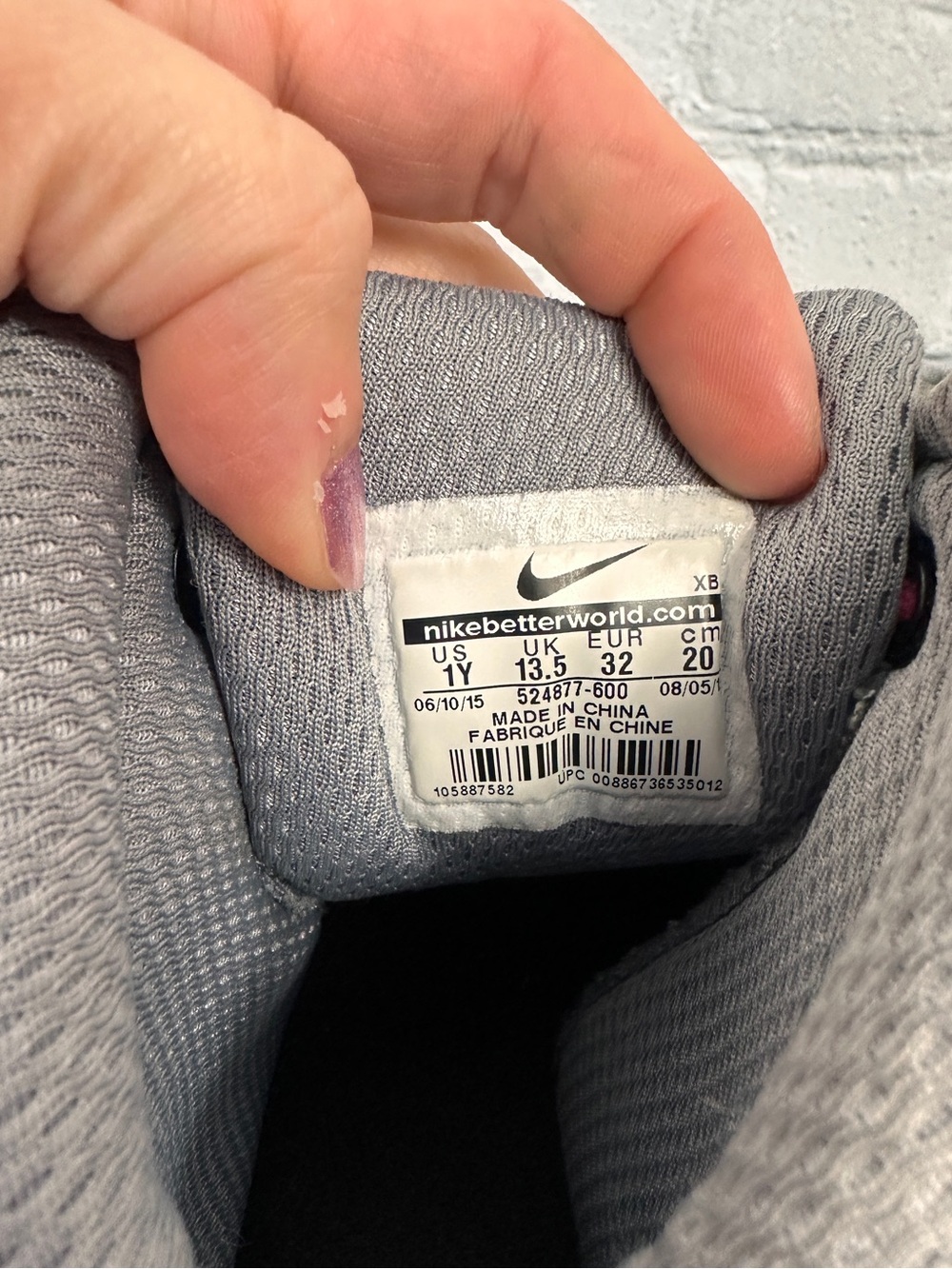 Nike Woodside 2 High ACG kids' snow boots "Pink Foil" US 1 UK 13.5 - Picture 5 of 5
